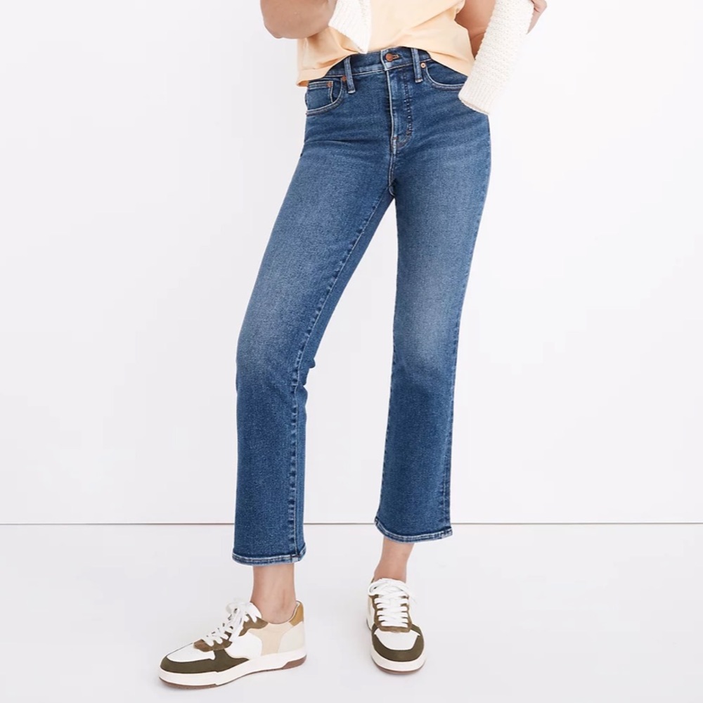 Madewell Petite Curvy Cali Demi-Boot Jeans